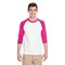 Gildan Heavy Cotton Raglan Crewneck 3/4 Sleeve T-Shirt for Casual & Sports Wear Cotton Tee
